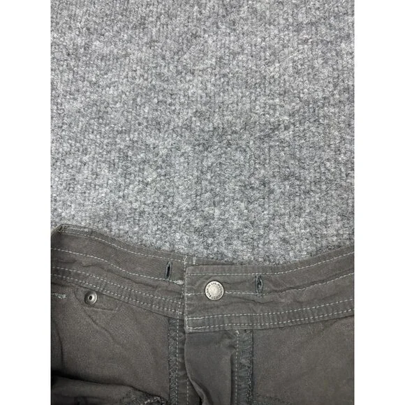 Kuhl Legendary Cargo Pants Womens 10 Brown Convertible Hiking Outdoor Trail - Picture 10 of 12